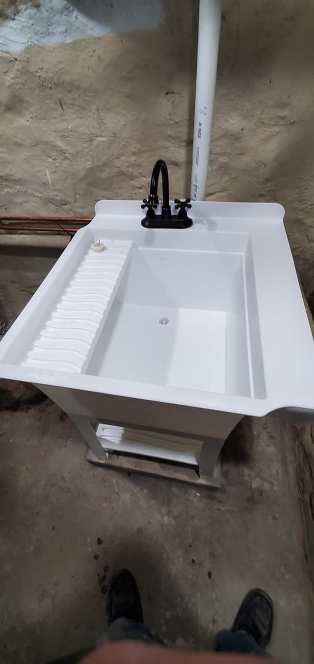 sink installation